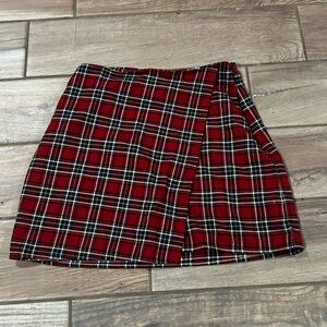 Hollister plaid skirt